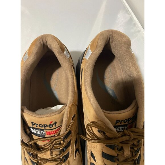 Propet Stability Walker Men's Athletic Shoes Size 16 X (3E) Leather Upper Tan & - Picture 13 of 16